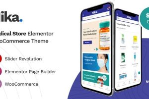 Nika (v1.2.5) Medical Elementor WooCommerce Theme