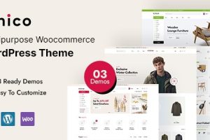 Ninico v1.0.7 Minimal WooCommerce WordPress Theme