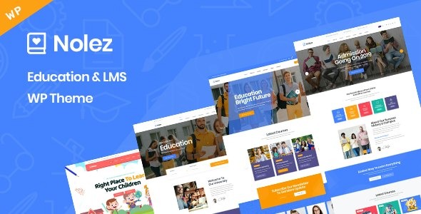 Nolez (v1.0) Education WordPress Theme