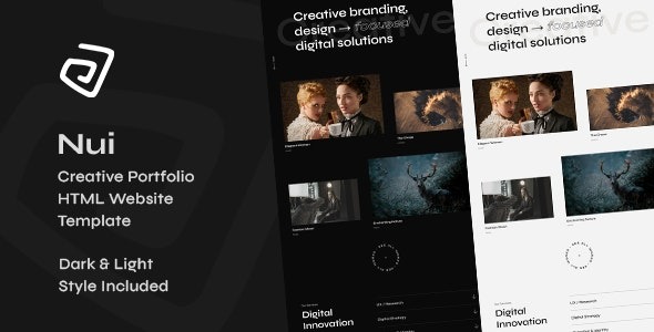 Nui (v1.7) Creative Portfolio Showcase HTML Website Template
