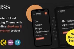 Nuss (v1.3.3) Hotel Booking WordPress