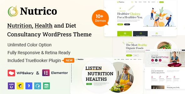 Nutricorp (v5.3) Nutrition & Health Creative WordPress Theme