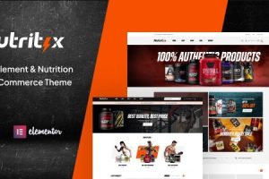 Nutritix - 补充和营养 WooCommerce 主题 1.3.0