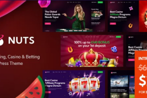 Nuts (v2.0) Gambling, Casino & Betting WordPress Theme
