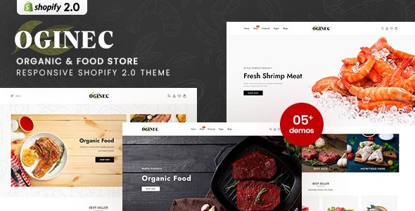 Ognic v1.0.0 Organic & Food Store Shopify 2.0 Theme