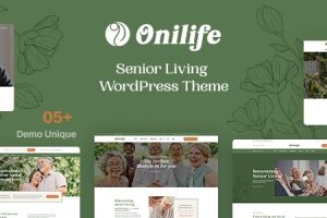 Onilife (v1.2.0) Senior Living WordPress Theme