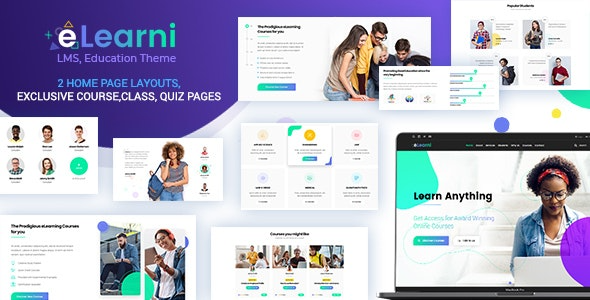 eLearni v2.7 Online Learning & Education LMS