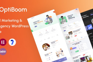 OptiBoom (v1.0.5) Digital Marketing & SEO Agency WordPress Theme