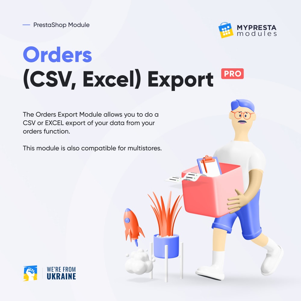[1.1.0 or 5.0.0] Orders (CSV, Excel) Export PRO Module [v1.6 – v1.7]
