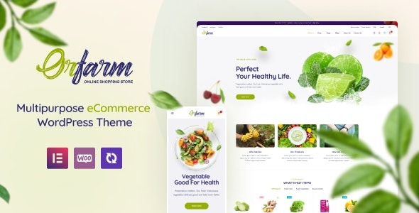 NFixed* Orfarm (v1.0.3) Multipurpose eCommerce WordPress Theme