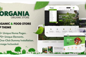 Organia (v2.0.2) Organic Food Store WordPress Theme
