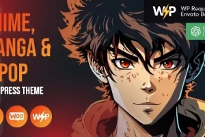 Otaku (v1.5.0) Anime, Manga & K-Pop WordPress Theme