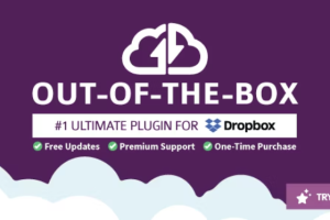 Out-of-the-Box v3.0.2 Dropbox plugin for WordPress