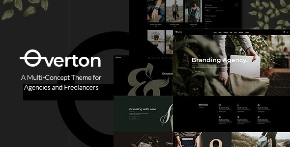 Overton v1.3 Creative Theme for Agencies and Freelancers