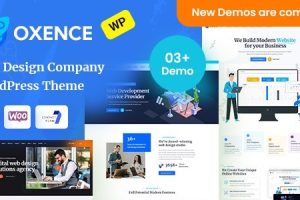 Oxence v1.3.2 Web Design Agency Elementor WordPress Theme