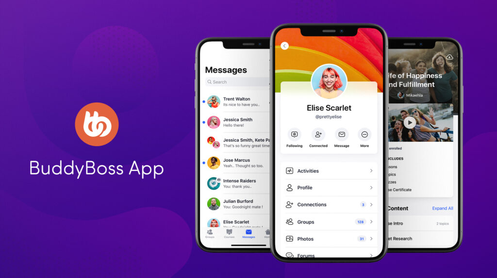 BuddyBoss App v1.4.2 WordPress powered Mobile Learning solution