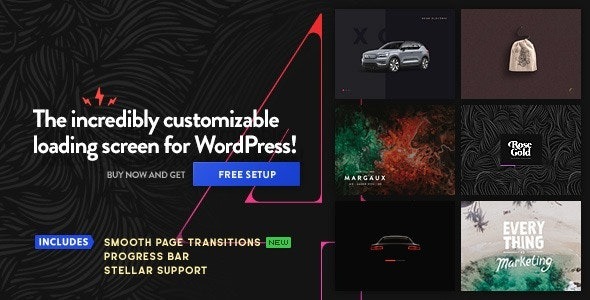 PageLoader v4.6 Loading Screen and Progress Bar for WordPress