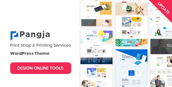 Pangja v1.5.0 WordPress Printing and Printing Shop