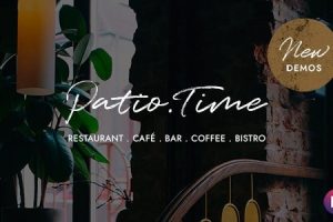 PatioTime (v1.9.1) Restaurant WordPress Theme [Activated]