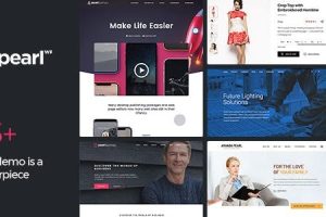 Pearl v3.4.8 Corporate Business WordPress Theme
