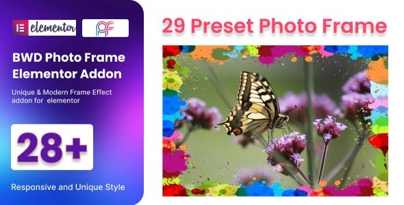 BWD Photo Frame Addon For Elementor v1.0