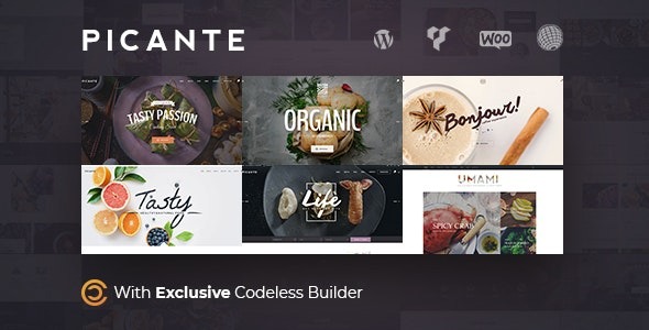 Picante (v2.6.0) Restaurant WordPress