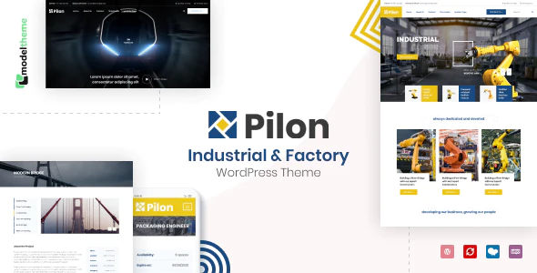 Pilon – Industrial & Factory WordPress Theme 1.5