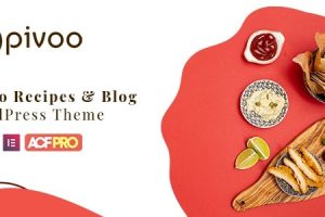 Pivoo v1.3 Food & Recipe Blog WordPress Theme