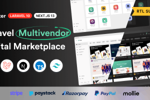 Pixer (v6.7.0) React Laravel Multivendor Digital Marketplace