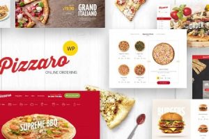 Pizzaro v1.3.22 Fast Food Restaurant WooCommerce Theme 快餐店 WooCommerce 主题