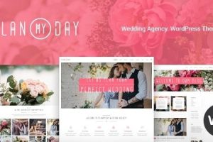 Plan My Day (v1.1.14) Wedding Event Planning Agency WordPress Theme