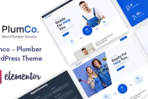 Plumco – 水管工 WordPress 主题 1.0.4