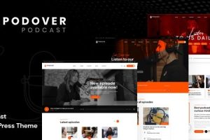 Podover (v1.1.7) Podcast WordPress Theme