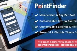 PointFinder (v2.2.9) Directory & Listing WordPress Theme [Activated]