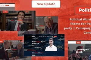 Politic (v3.4.4) Political WordPress Theme