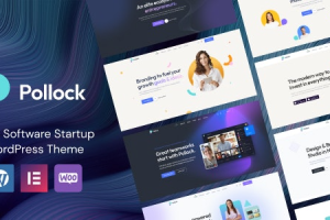 Pollock (v1.2.3) Saas Software Startup WordPress Theme