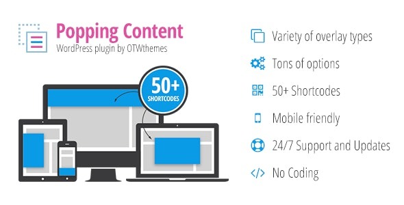 Popping Content for WordPress v1.22