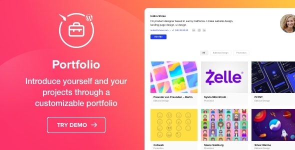 Portfolio Gallery v1.1.3 WordPress Portfolio Plugin By Elfsight