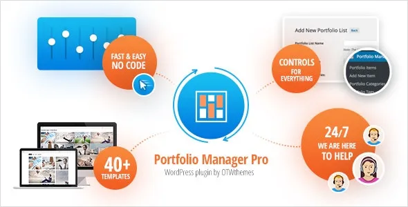 v3.7 Portfolio Manager Pro – WordPress Responsive Portfolio & Gallery