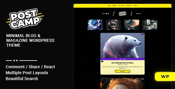Postcamp (v.1.0.4) Blog & Magazine WordPress Theme