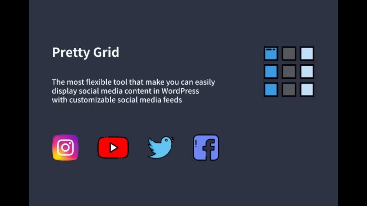 Pretty Grid v1.1.4 – WordPress Social Feed Gallery Plugin