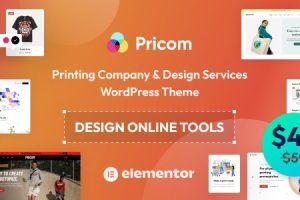 Pricom (v1.7.2) Printing Company & Design Services WordPress theme