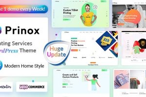 Prinox (v2.1.6) Printing Services WordPress Theme
