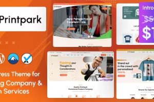 PrintPark (25 December 2024) Printing Company & Design Services WordPress Theme