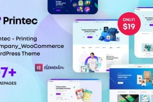 Printec (v1.3.2) Printing Company WooCommerce WordPress Theme