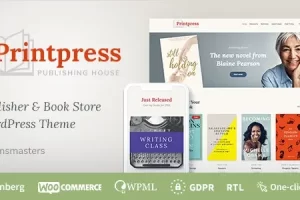 Printpress v1.1.9 Book Publishing WordPress Theme
