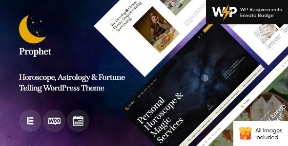 Prophet (v1.8) Horoscope & Astrology WordPress Theme [NFIX]