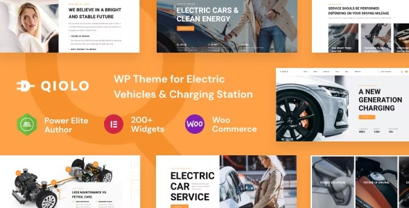 Qiolo v1.0.5 Vehicle & EV Charging WordPress Theme