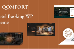 Qomfort (v1.0.6) Hotel Booking WordPress Theme