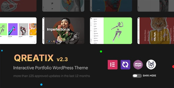 Fixed* Qreatix v2.4.1 Interactive Portfolio WordPress Theme